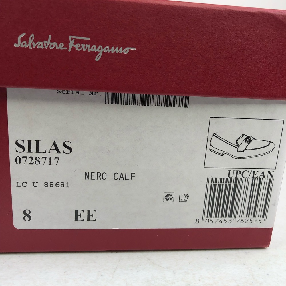 Salvatore Ferragamo Silas Calfskin Leather Shoes - Picture 8 of 9